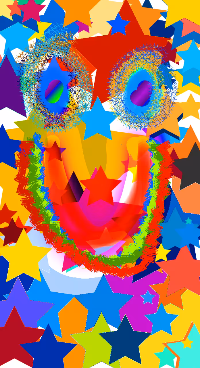 Blockchain Landscapes : Galactic Smile
