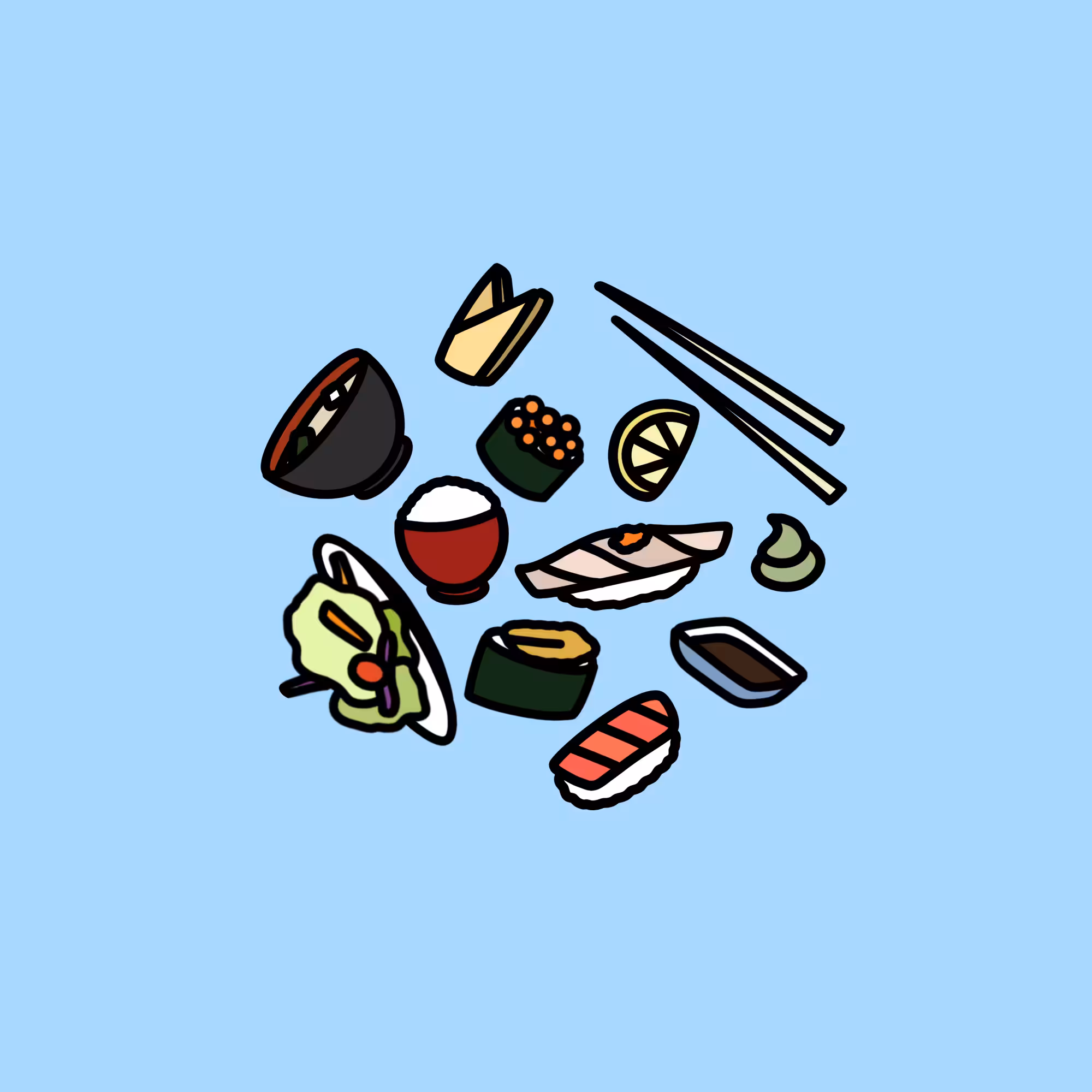 Sushi is Love.