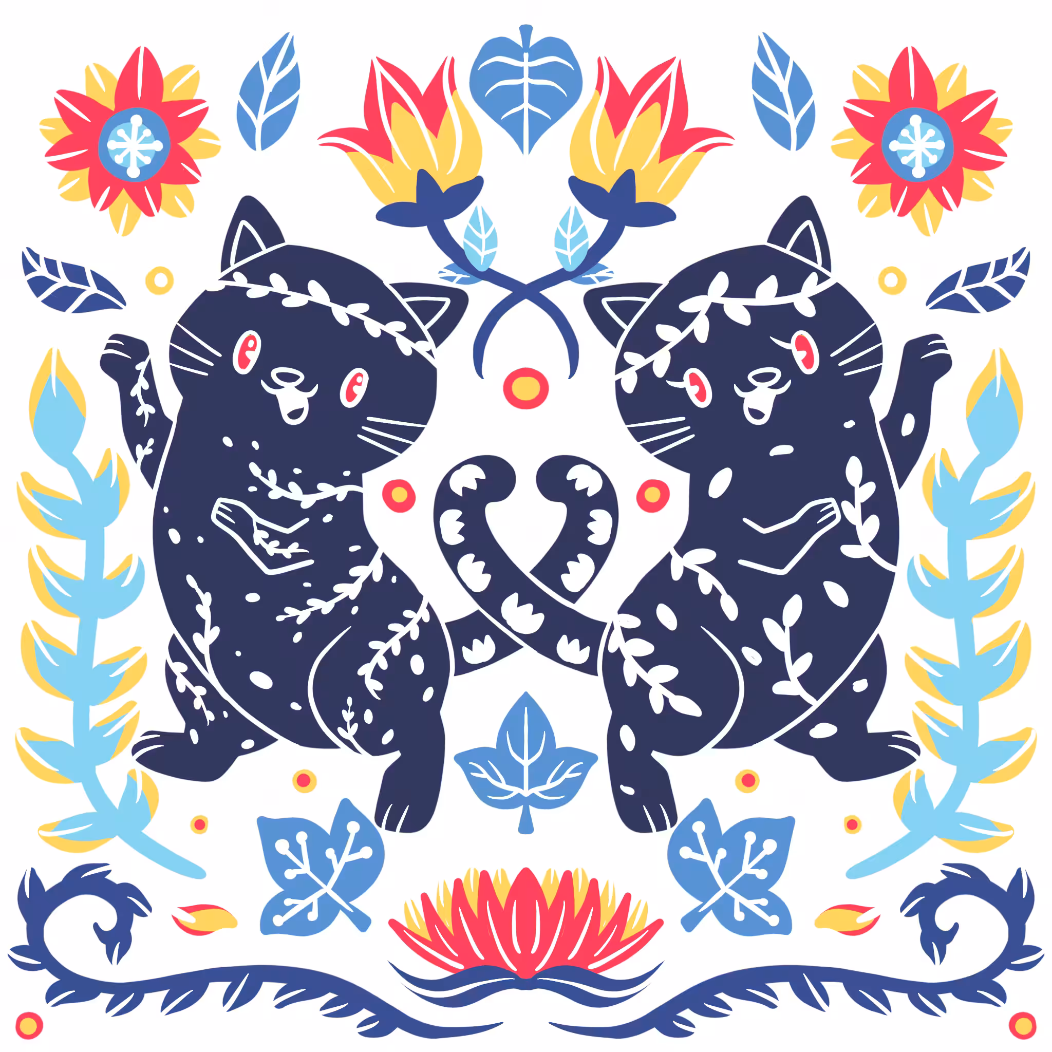 #8 Two Cats Dancing 