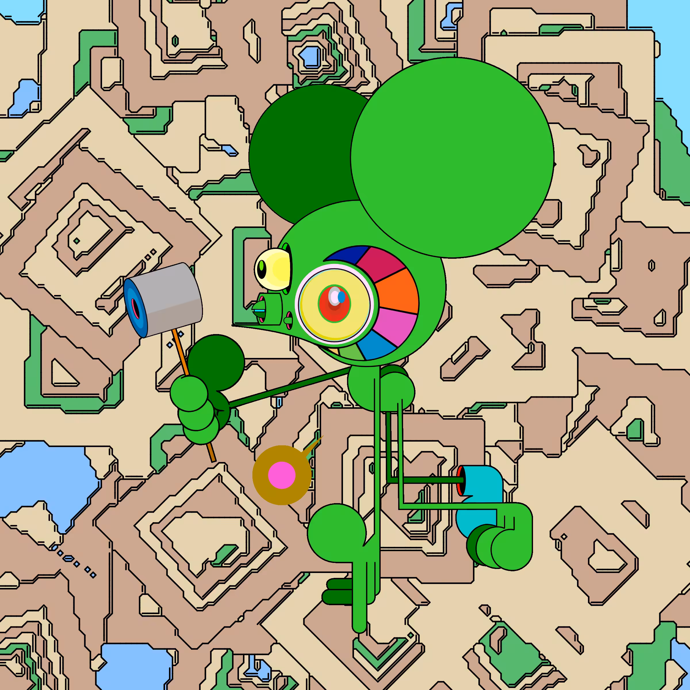 Neogen Space Monkeys #4755
