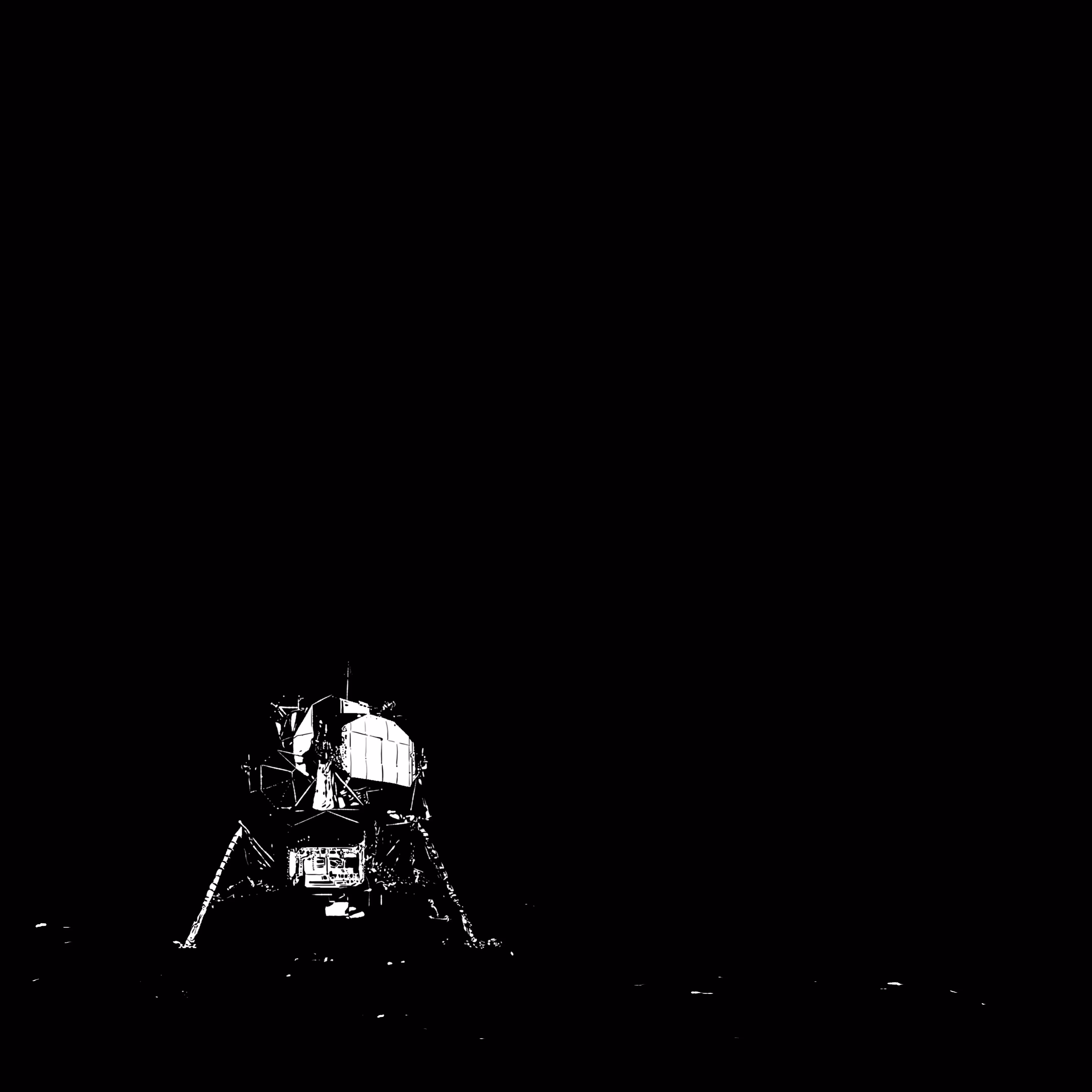 The Apollo lunar module