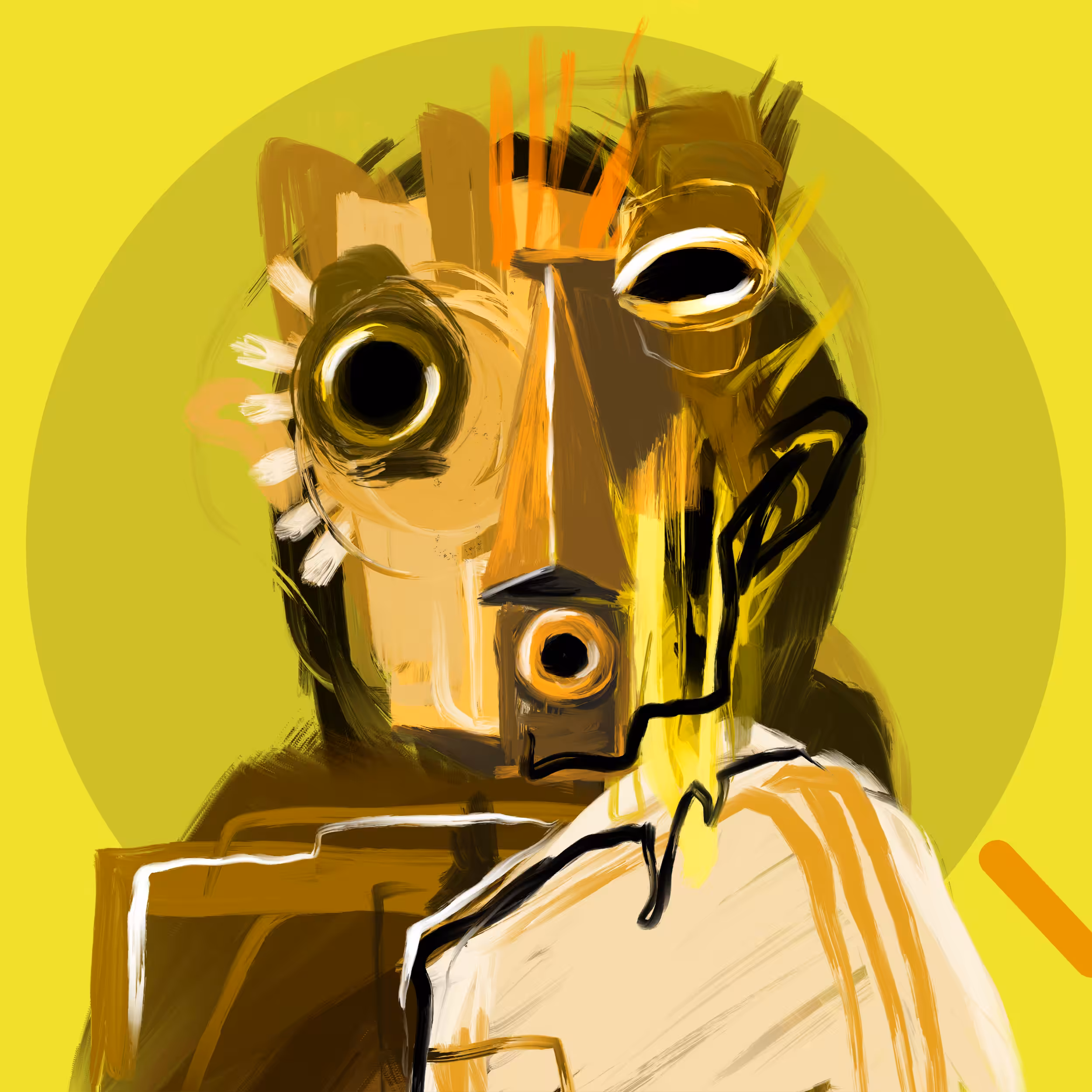 The Unknown Painter (Gold) #12