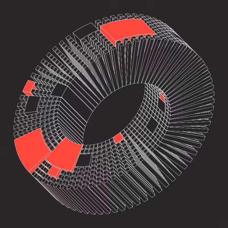 Ex Mobius (Neon Red) #36