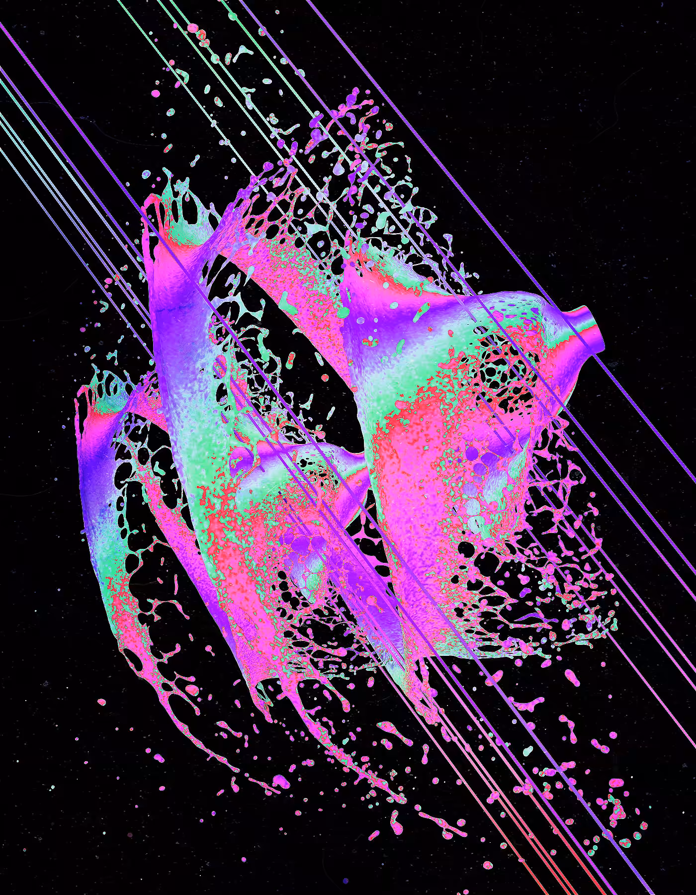 [Day 2029] “NEON HURRICANE WAVE CRUSH”