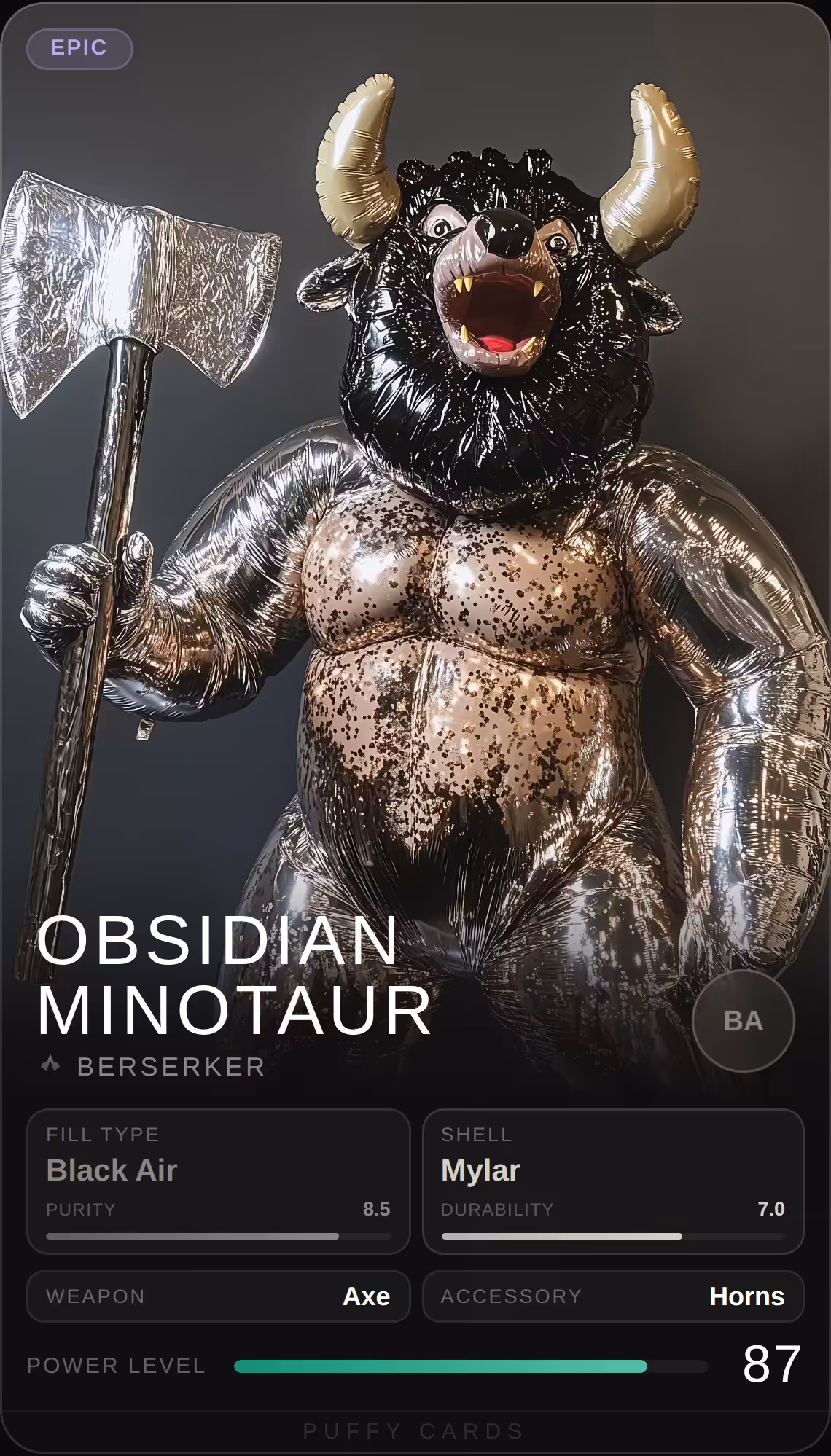 Obsidian Minotaur