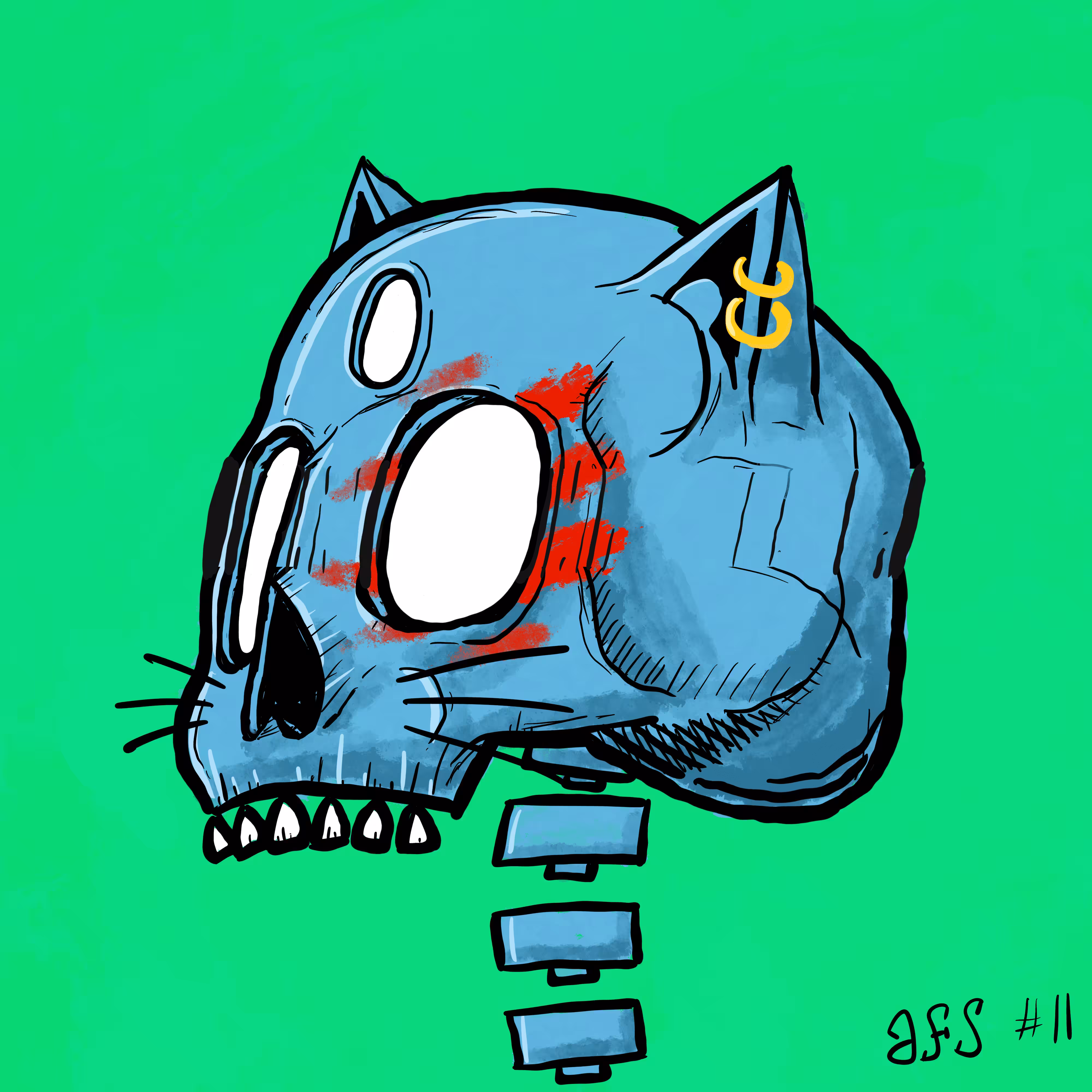 Almost Fancy Skull #11