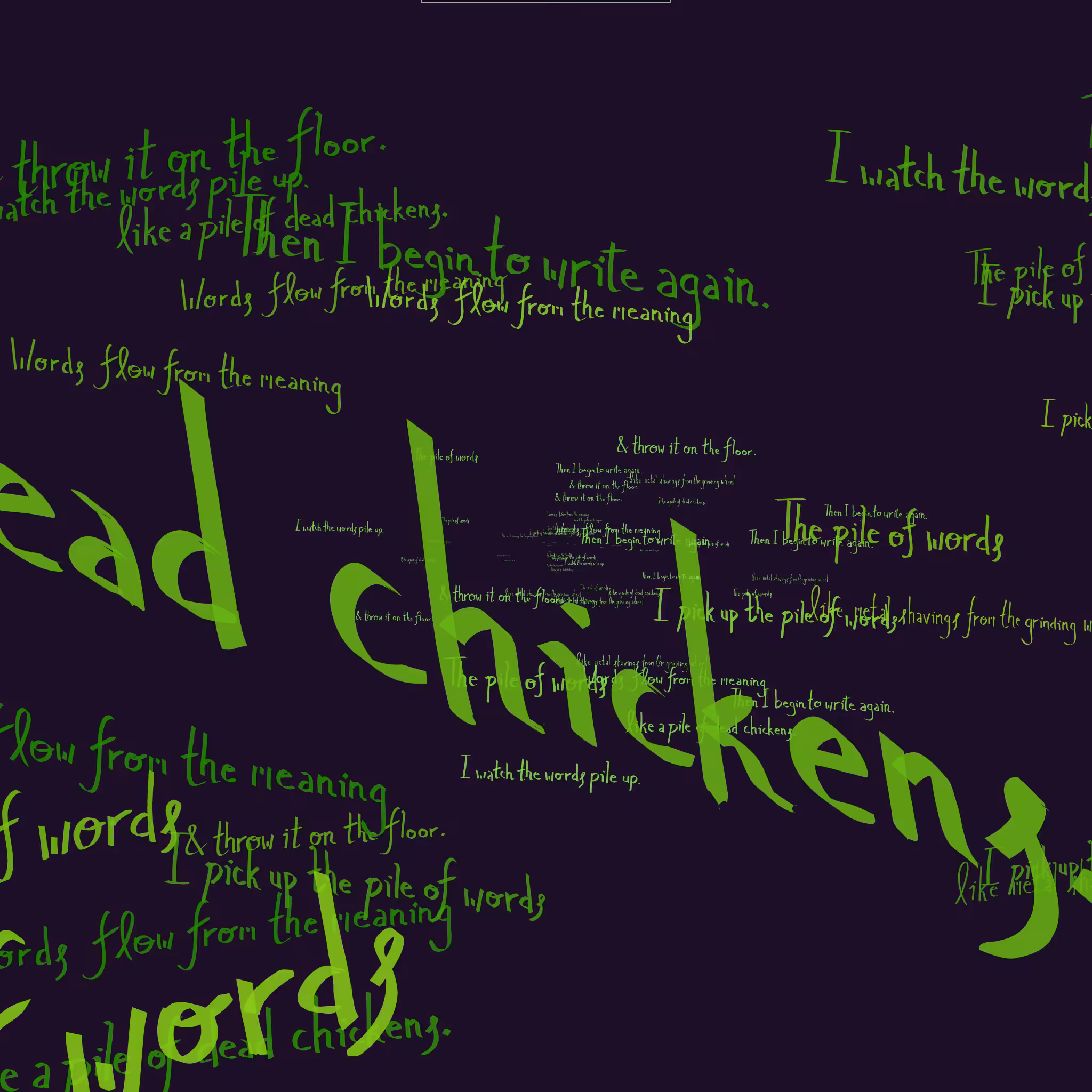 Wordflow #10