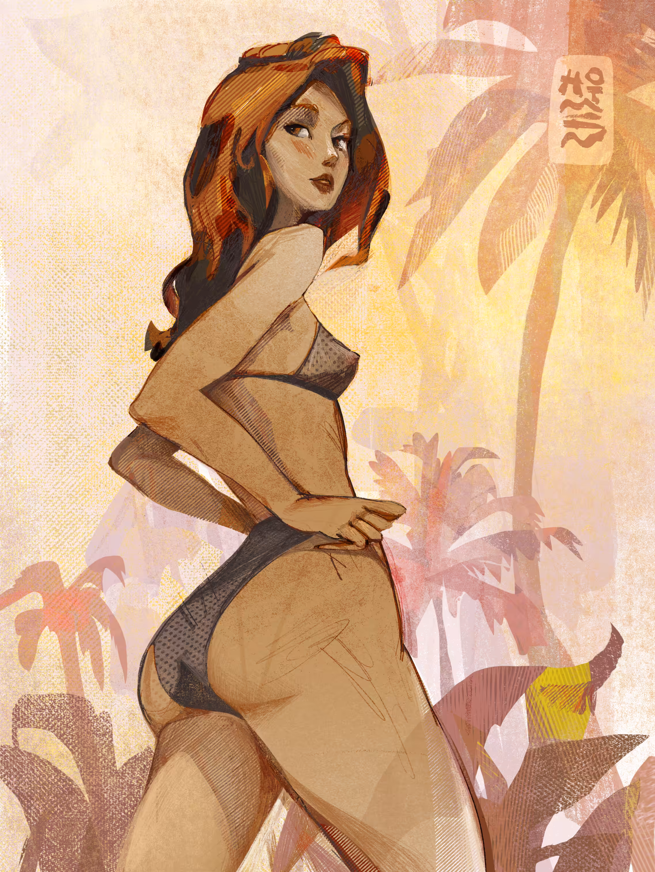  Along the shore