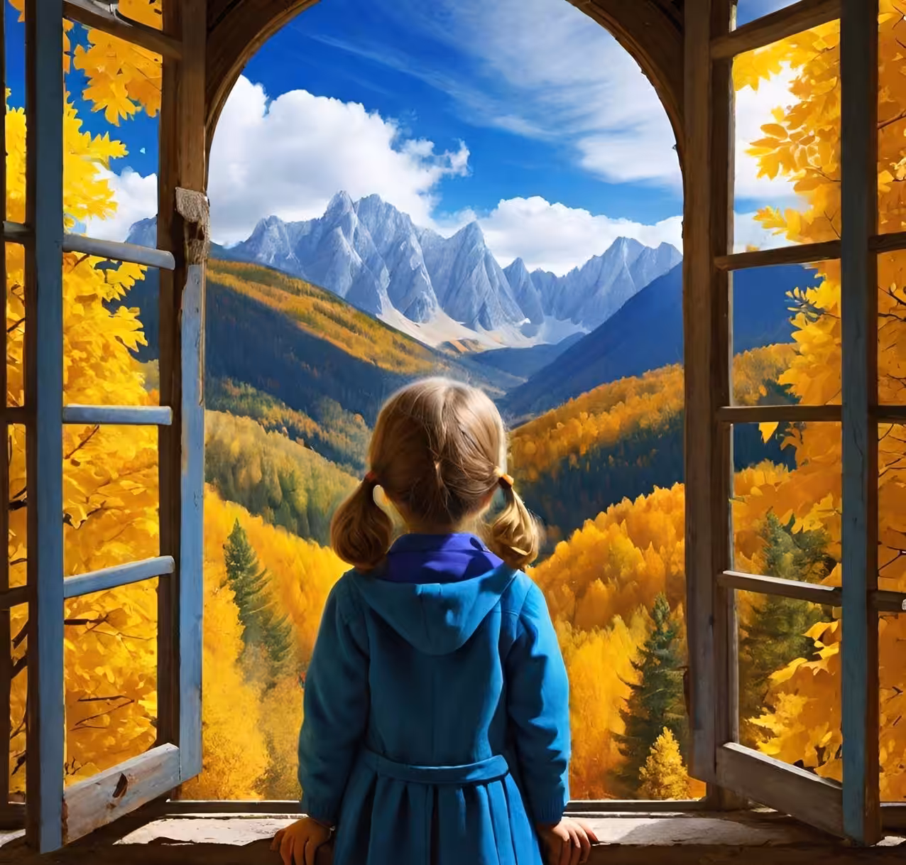 Through the Window: Window to Autumn