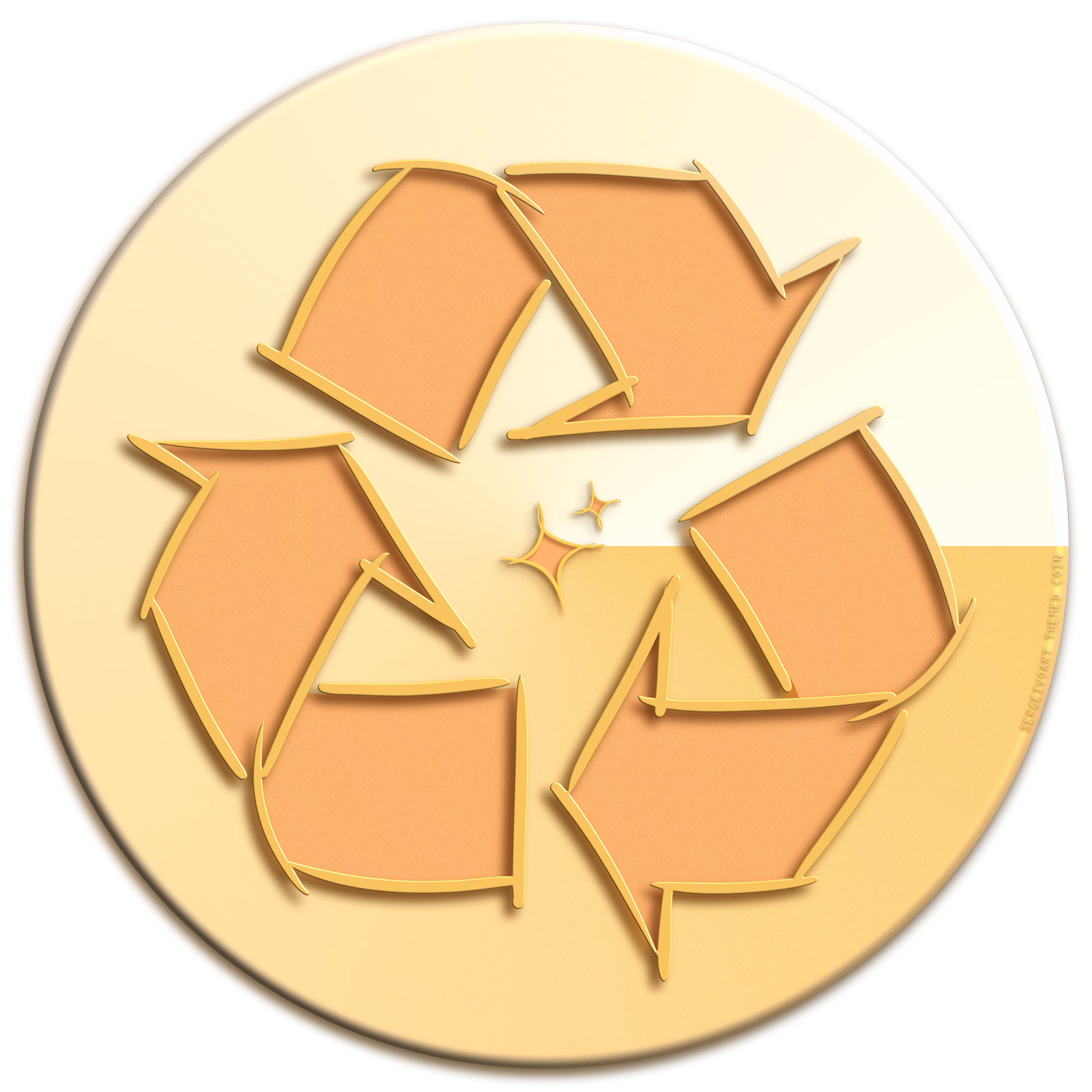 Themed Coin #5 - Recycling