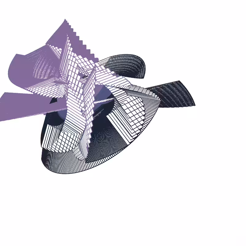 Synthetic Spirals #33