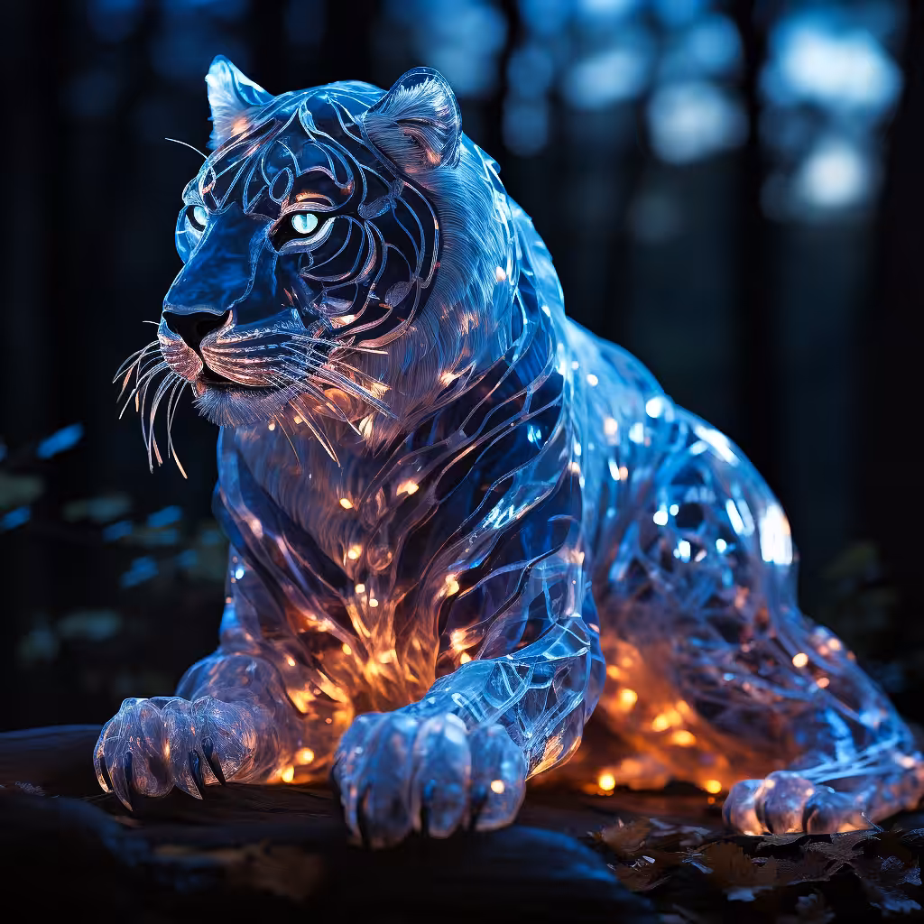 Ethereal radiance #15: panther