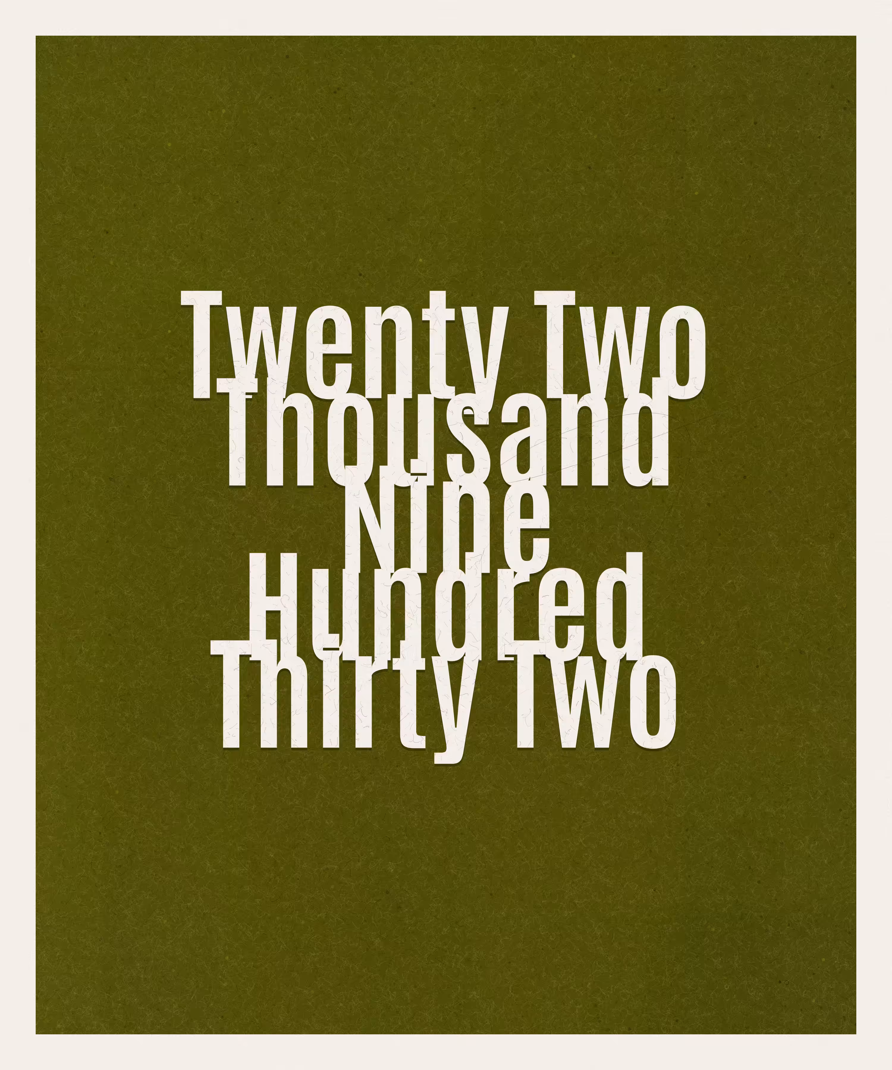 Count #22932