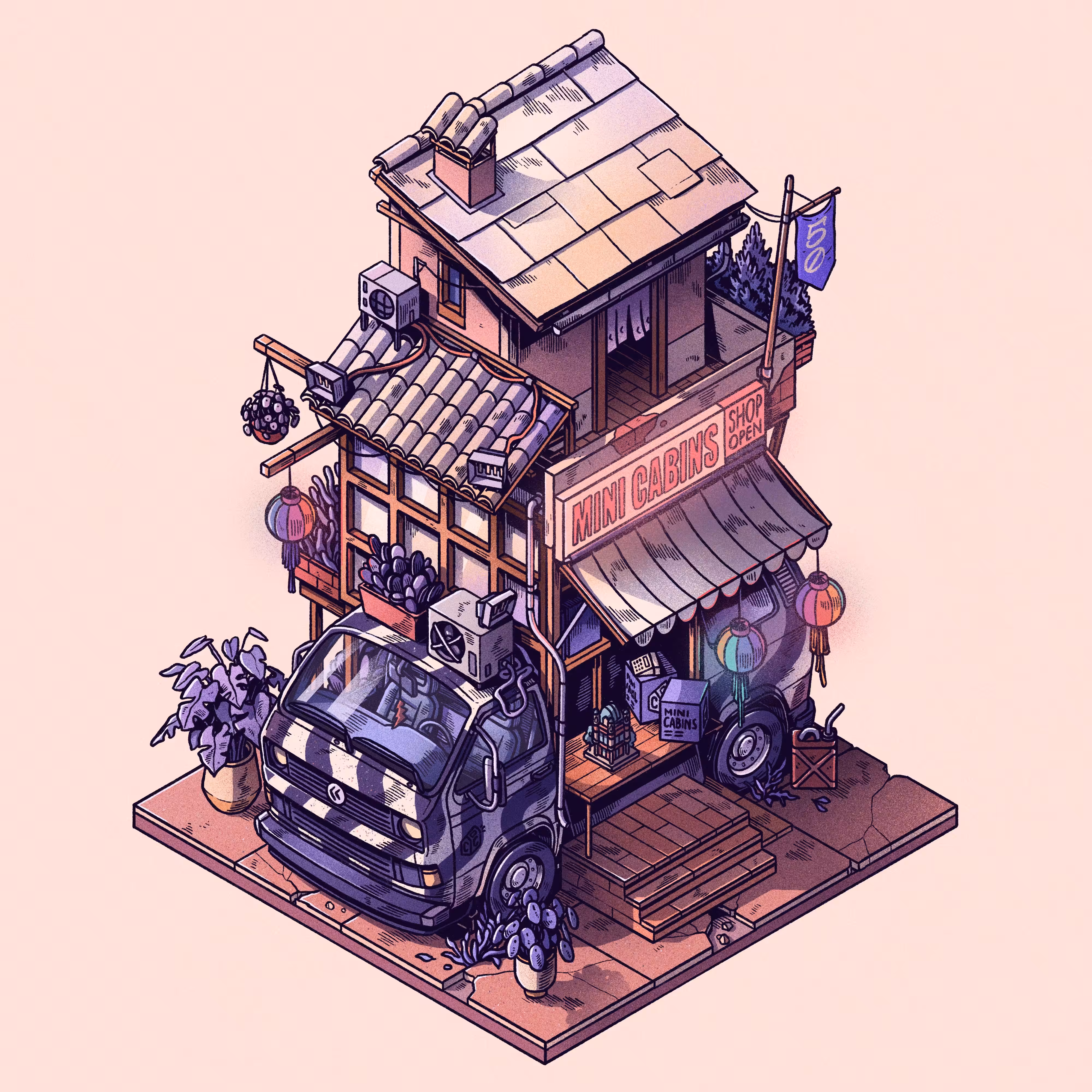 Curious Cabins #50: Caravan #16