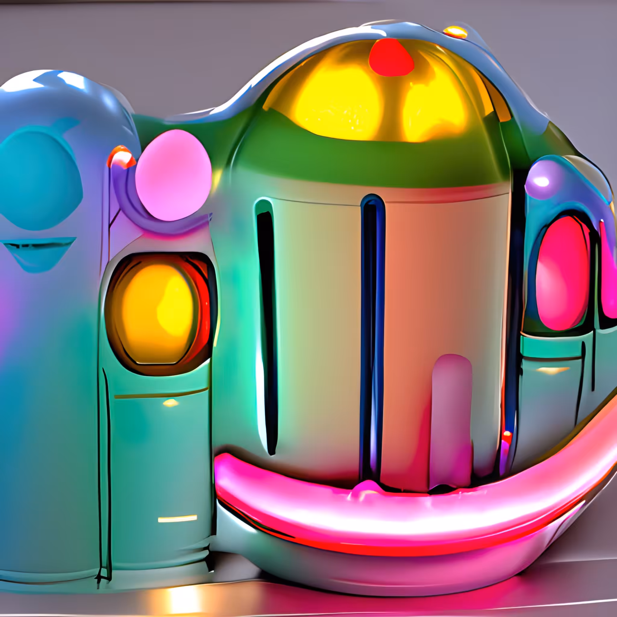 Happy Little Robot #16