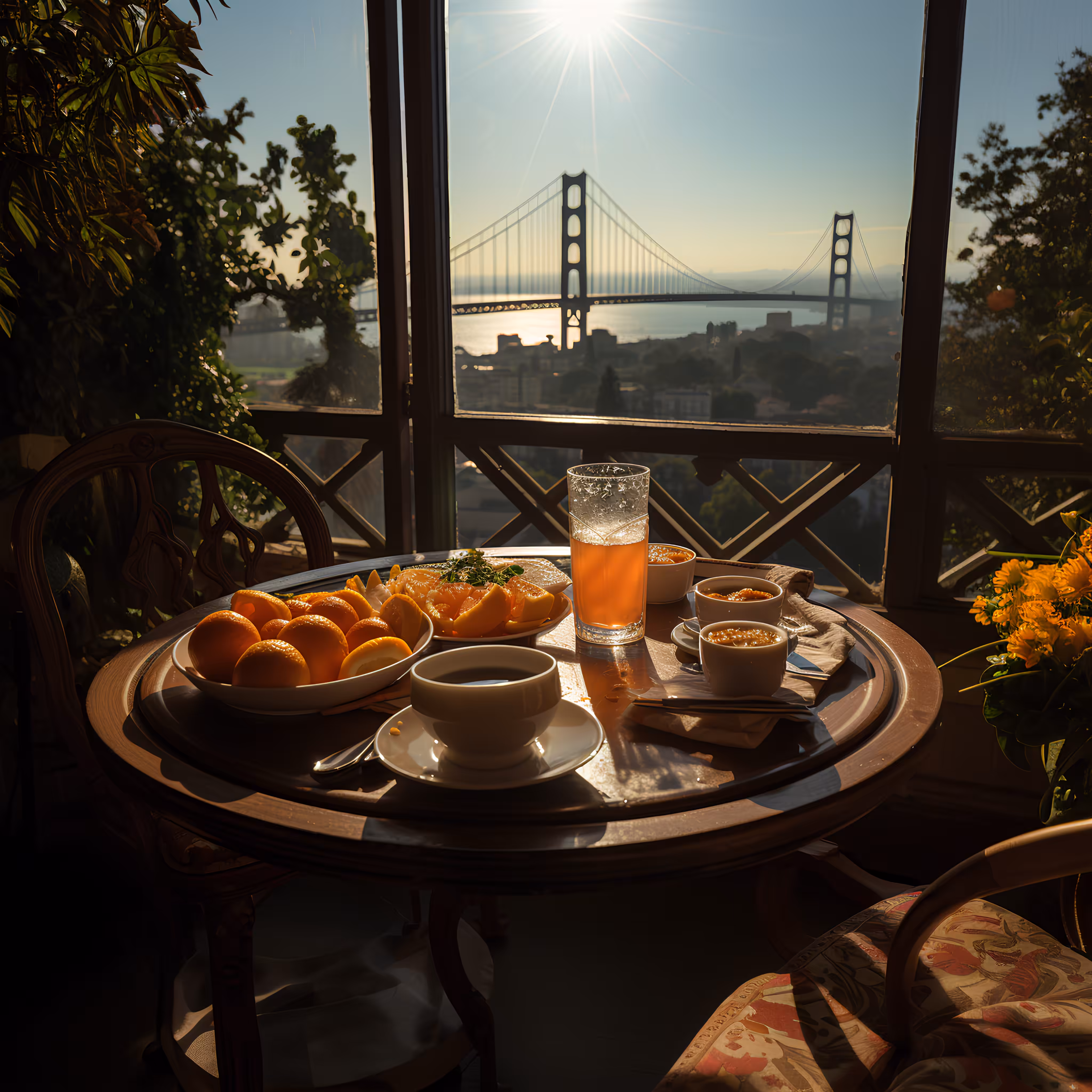 Breakfast in San Francisco