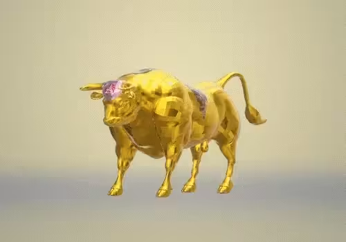 Golden Uniswap Bull