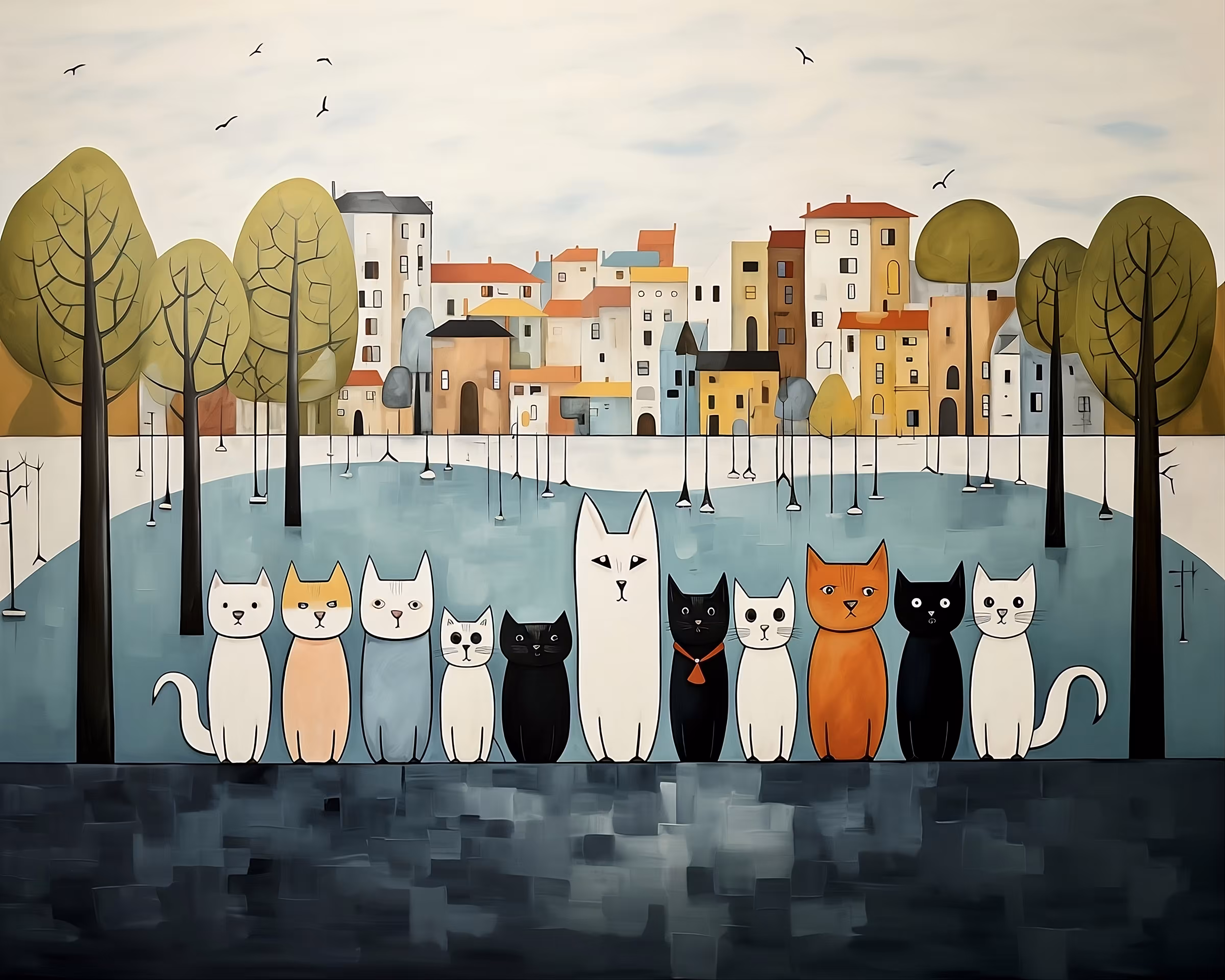 The cats 