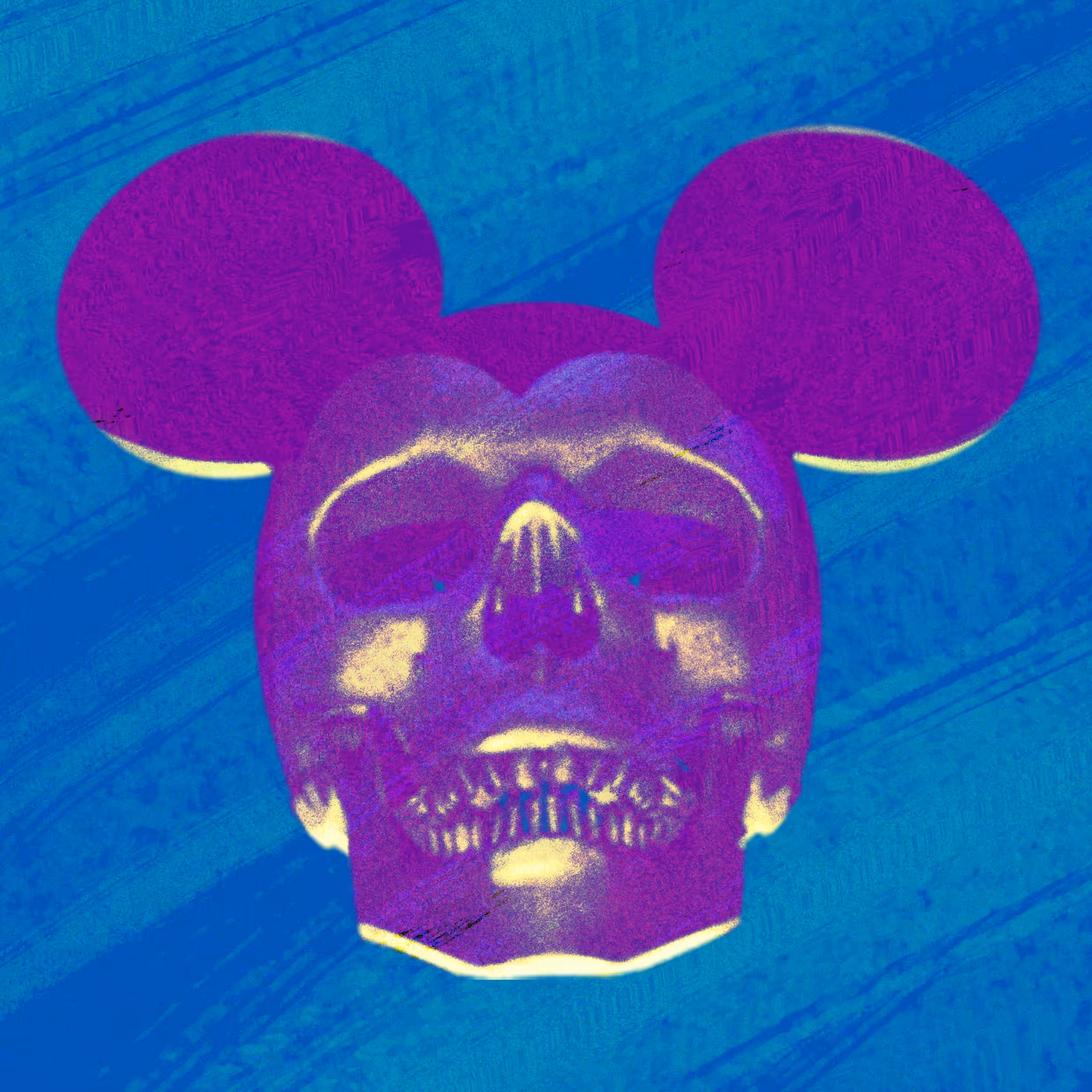 Mickey skull 8