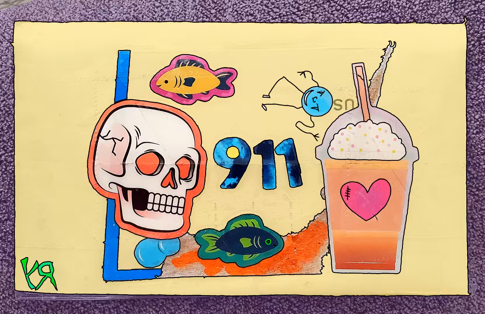 "911" by Richard F. Yates (Holy Fool)