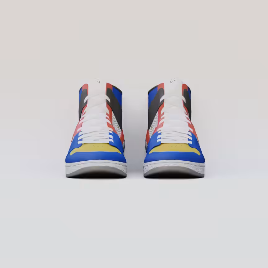 Wing Gundam Inspired Dunks by SAM