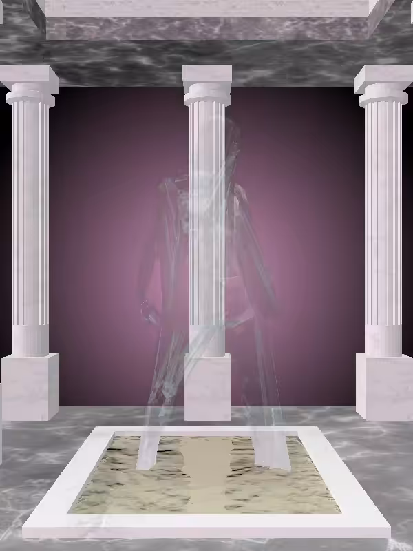 HeavenComputer: The Fading Shooter Chronos Chrome Woman #5650