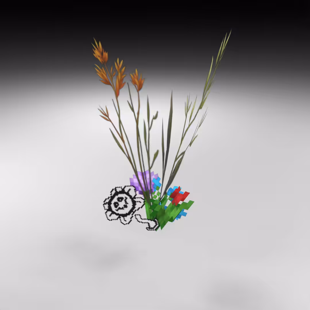 Out-Game Flowers (Small Bouquets): Hand-hacked Bouquet 161