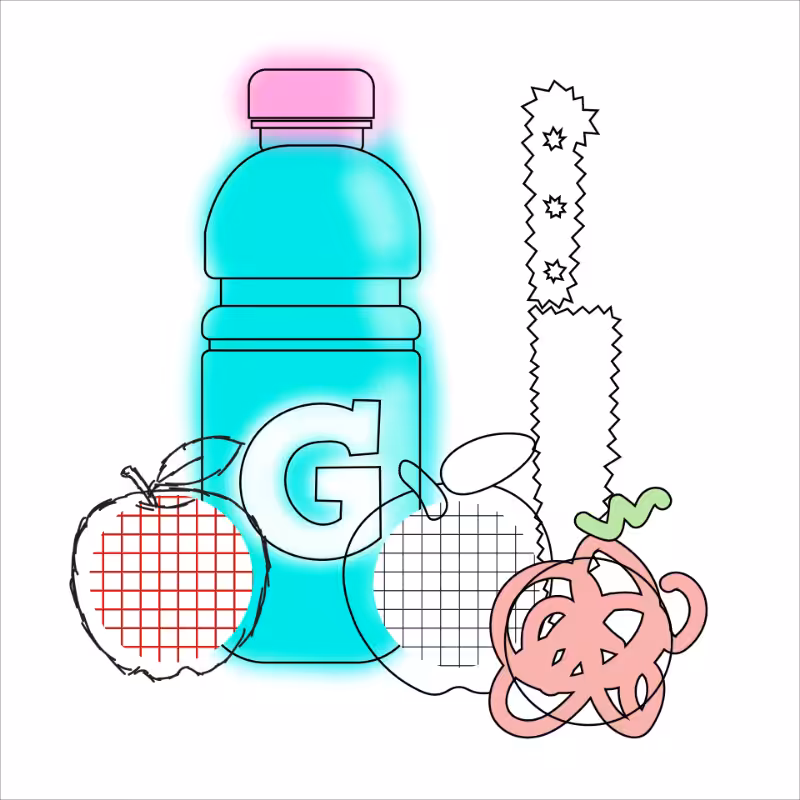 gatorade and apples #235