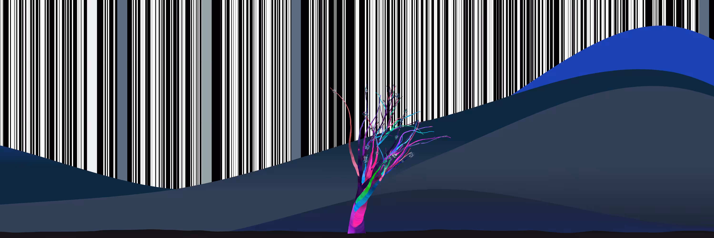 Coded Flowering Banner #011