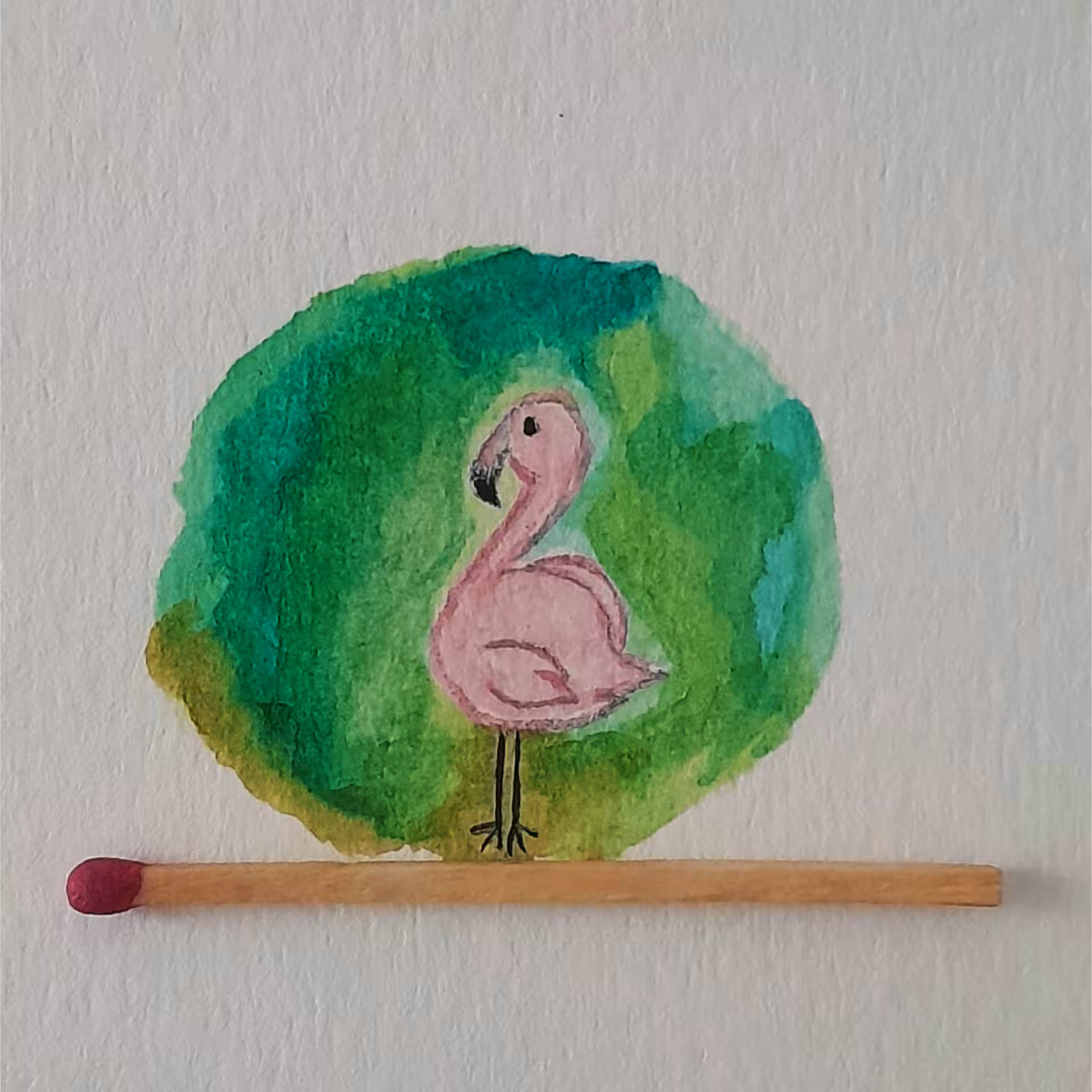 Matchstick: Flamingo 4