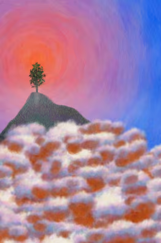 Tree and Cloud #12
