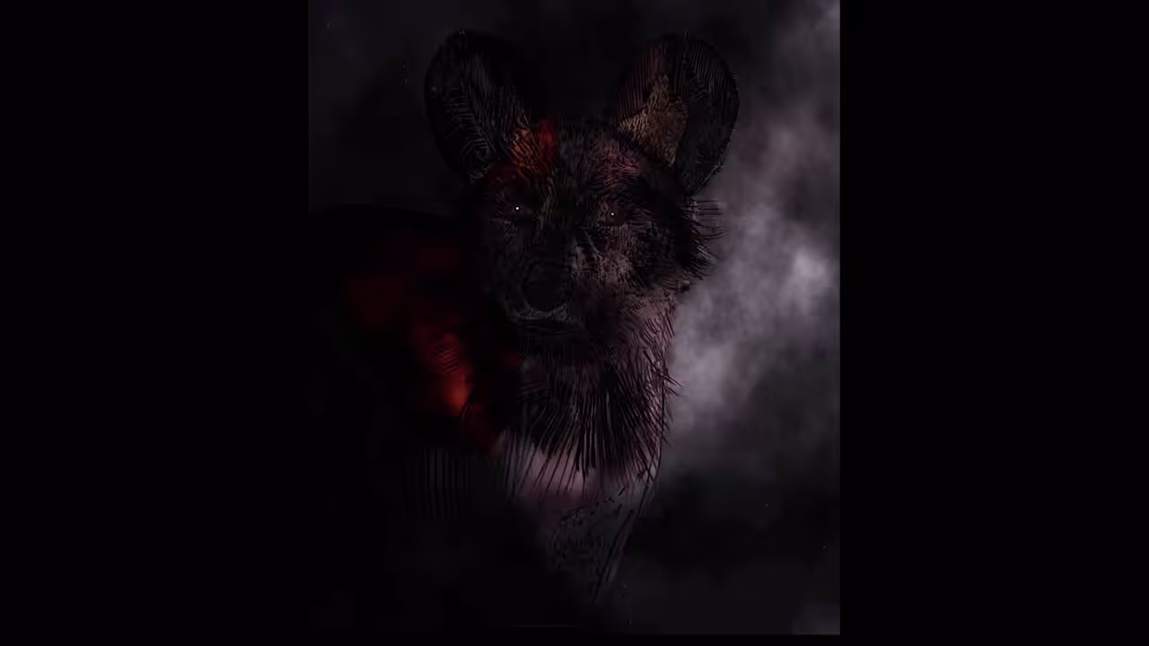 The majestic AFRICAN WILD DOG