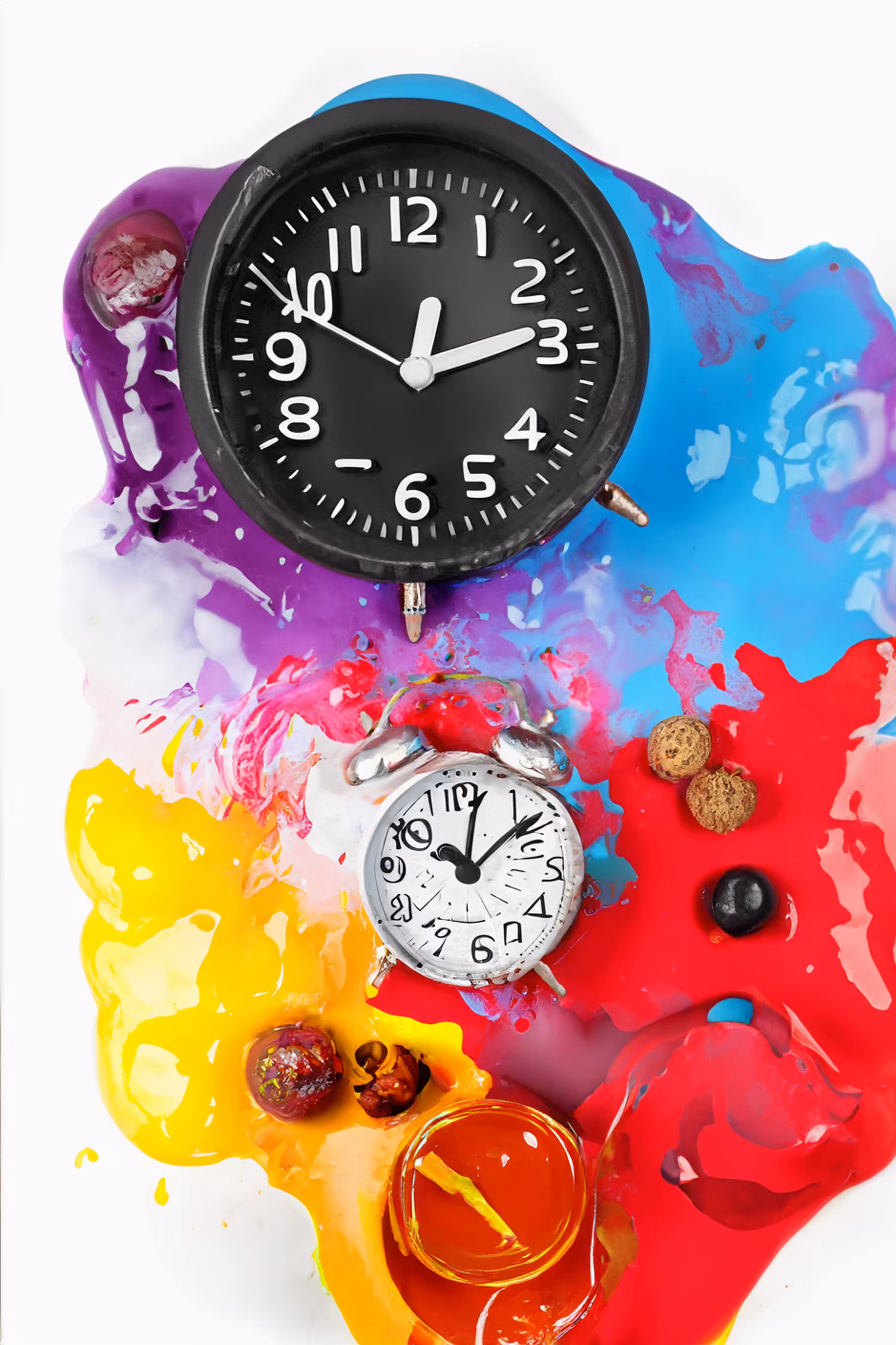 Paint and Clock
