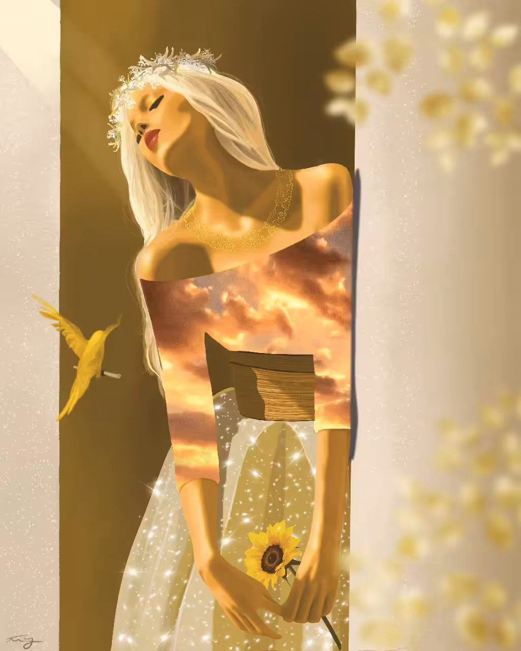 Sól Guinevere, 2122