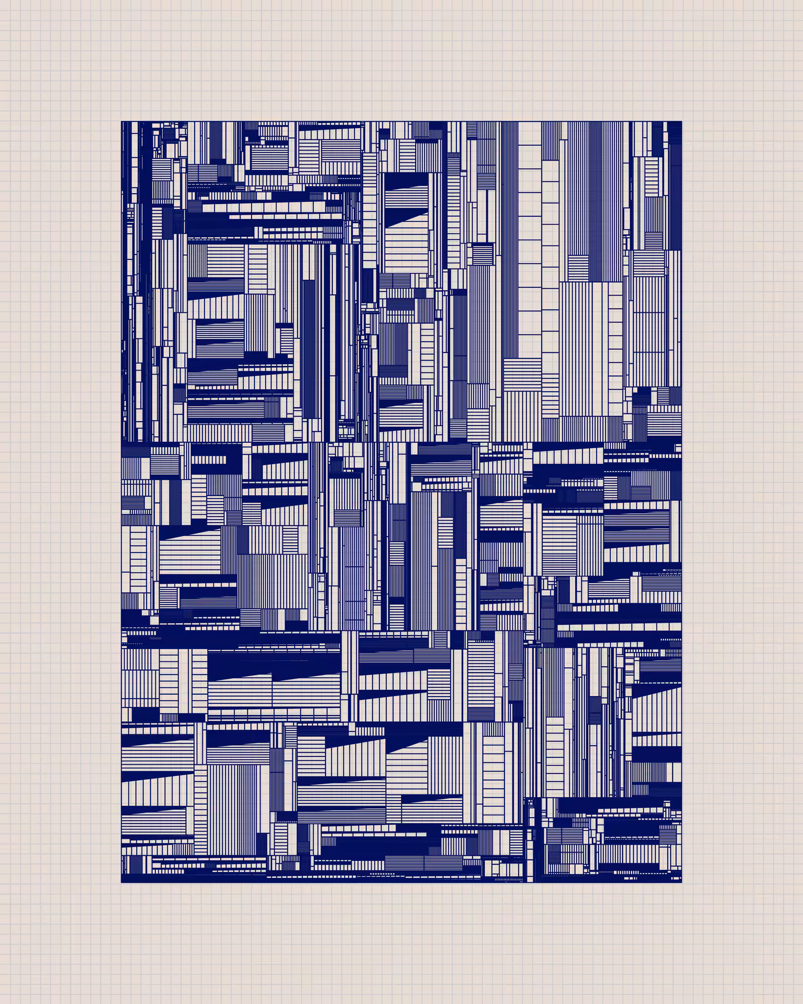 Classic Generative Grid. Overdose #154