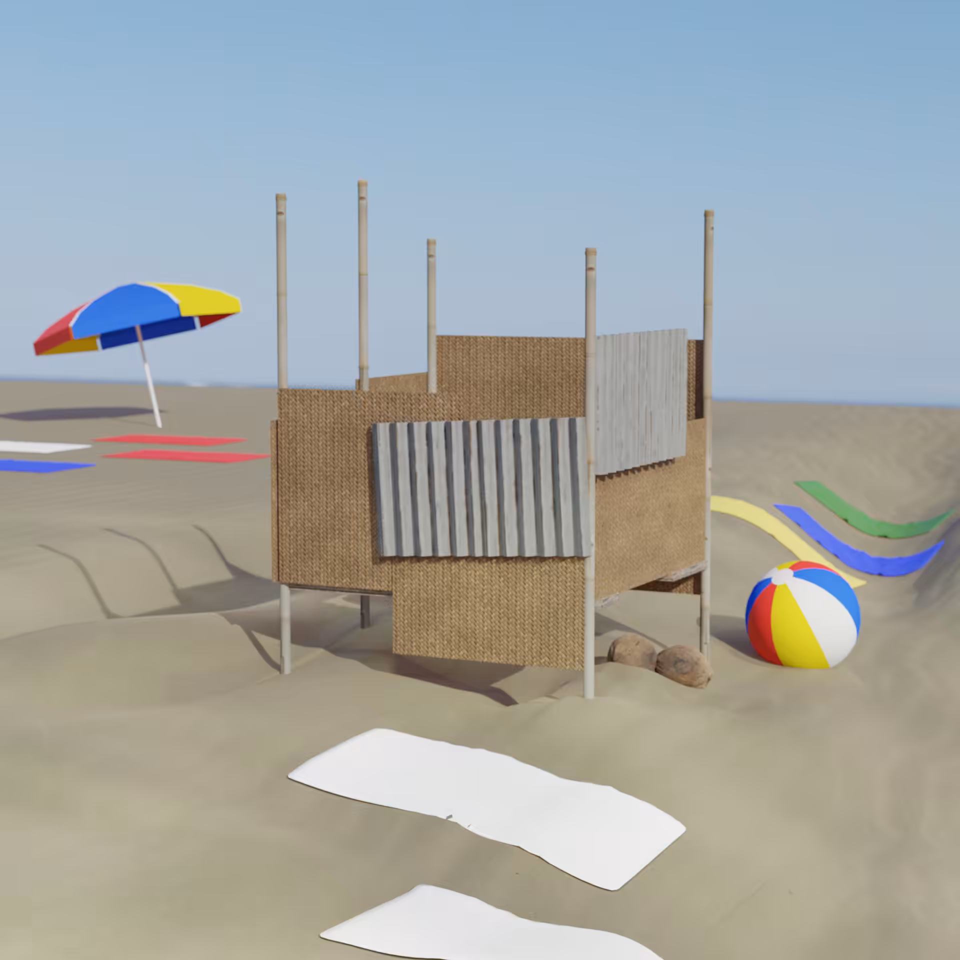 Beach Jamban #019