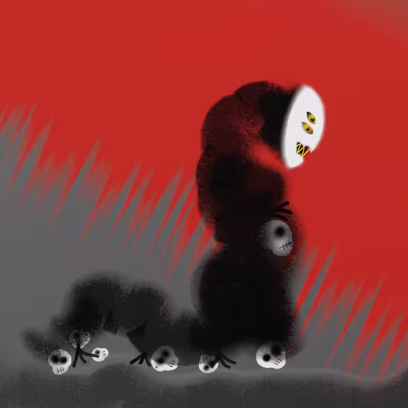 Halloween Black Worm