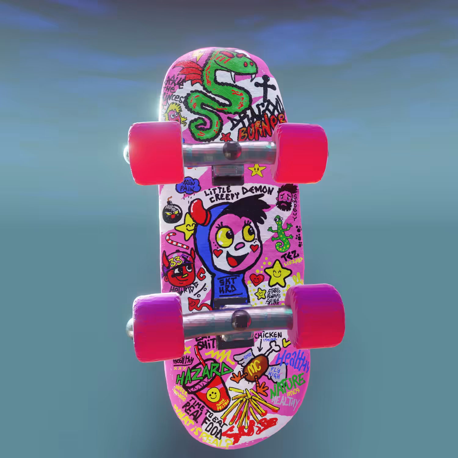 Do a Kickflip! "TinySk8-05" 