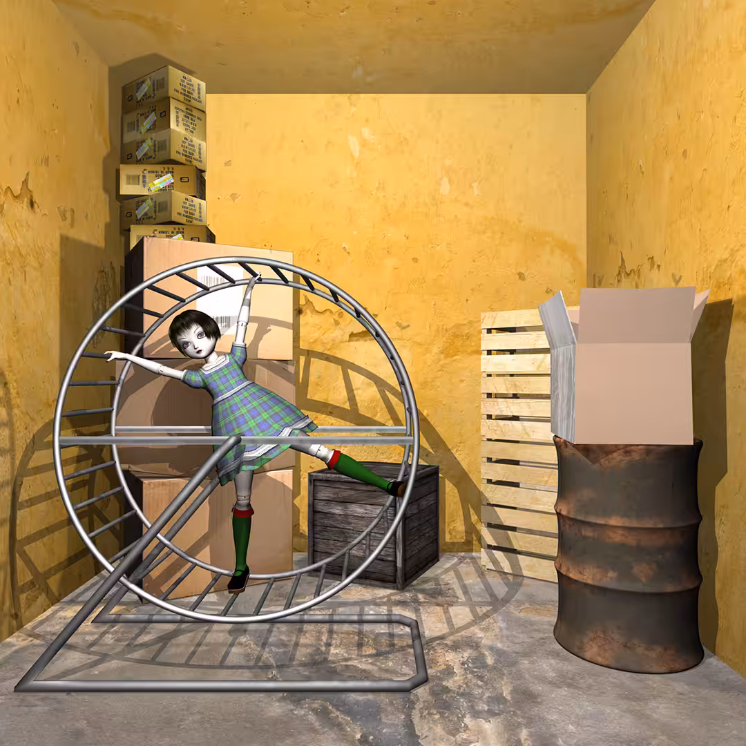 In the wheel