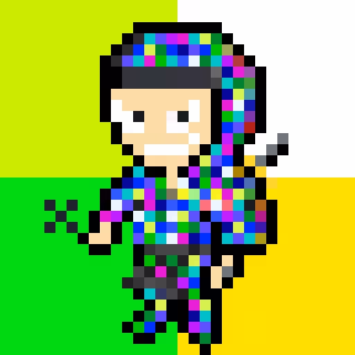 CRYPTONINJAS PIXEL 005 - fashion colorful ninja-