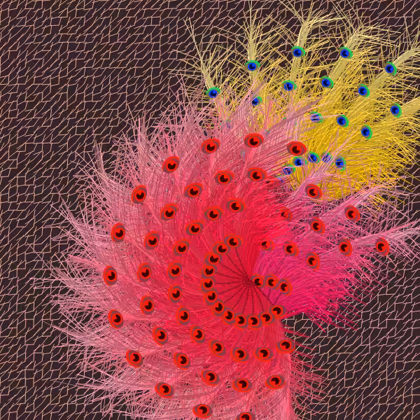 Oriental Peafowl Impression #16