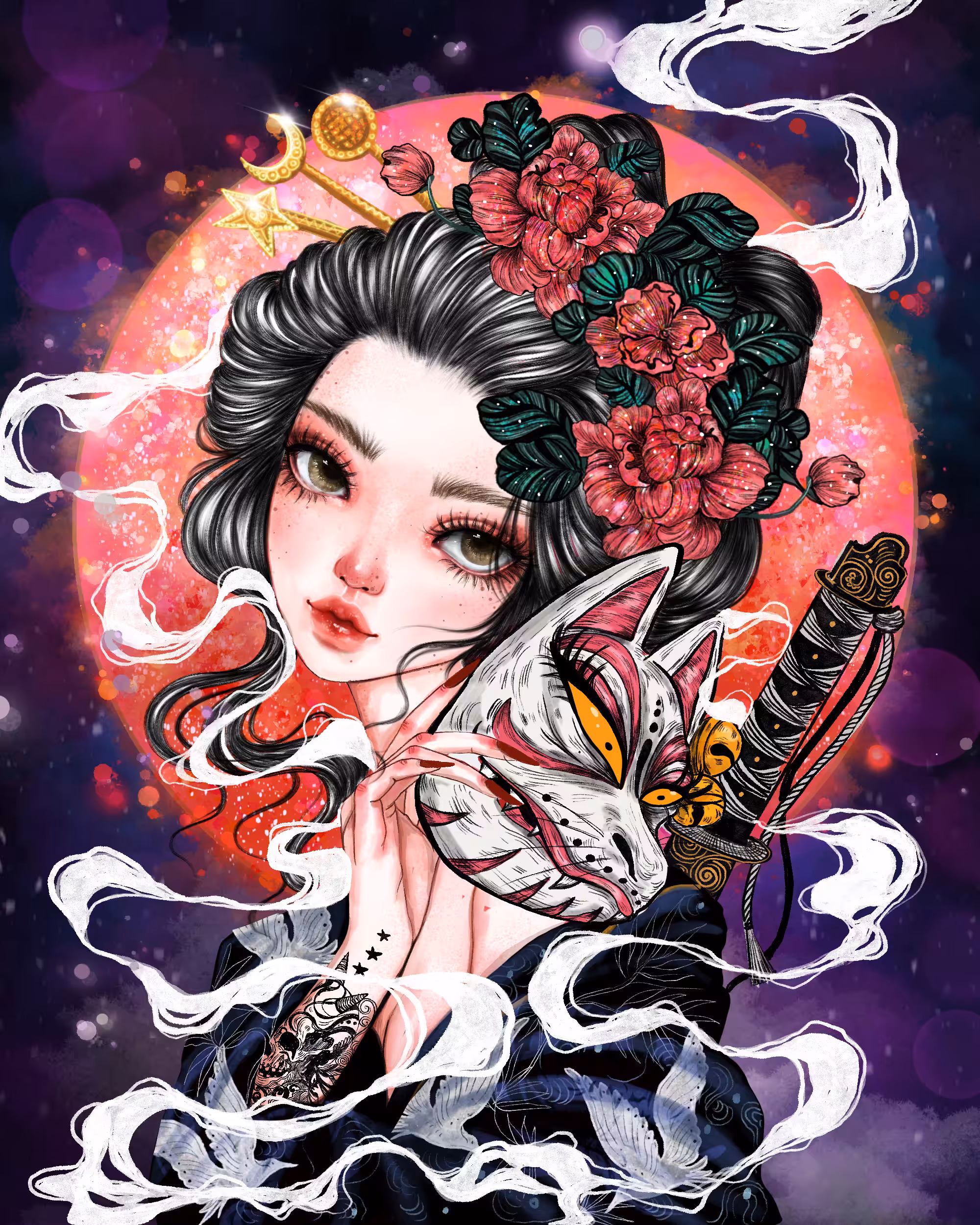 Geisha warrior #003