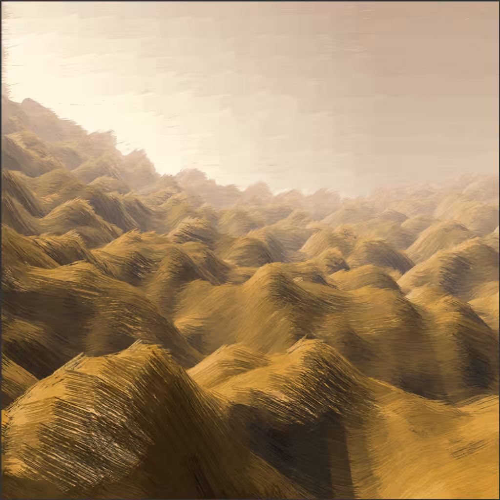 Lush Fields  #99