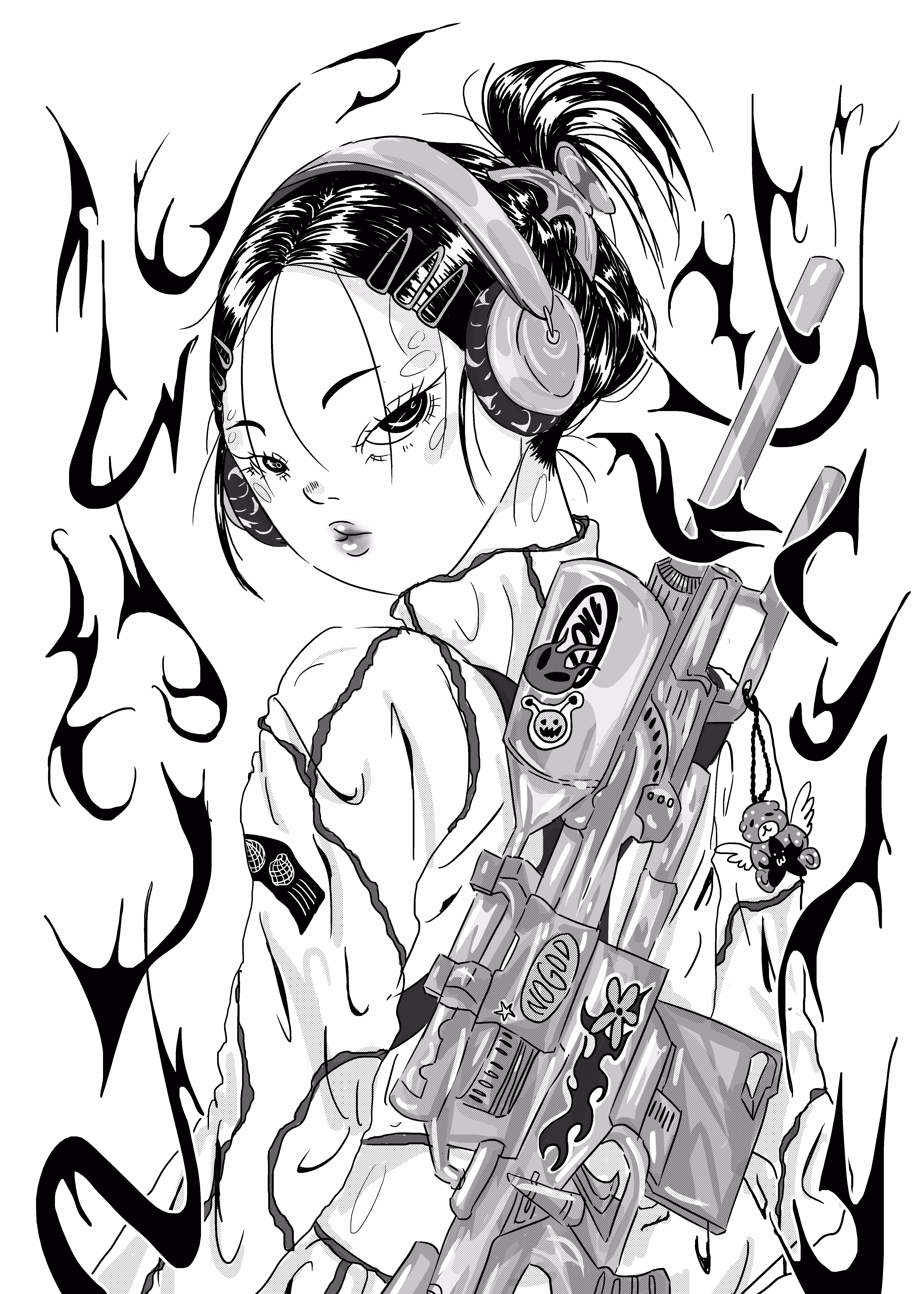 (C) HUNTER {GUNRISER#SNIPER} Code : H.U.N.003