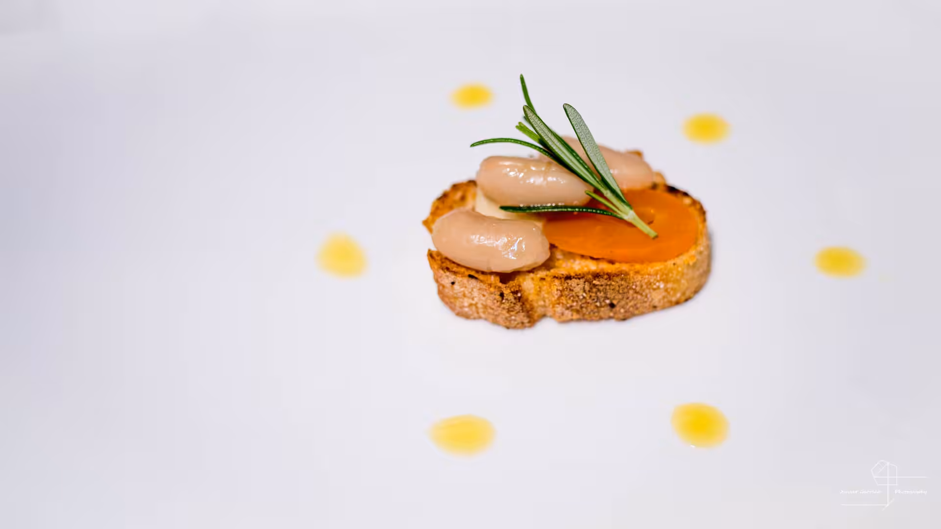 Tartine de mogettes / Mogettes (french white beans) toast