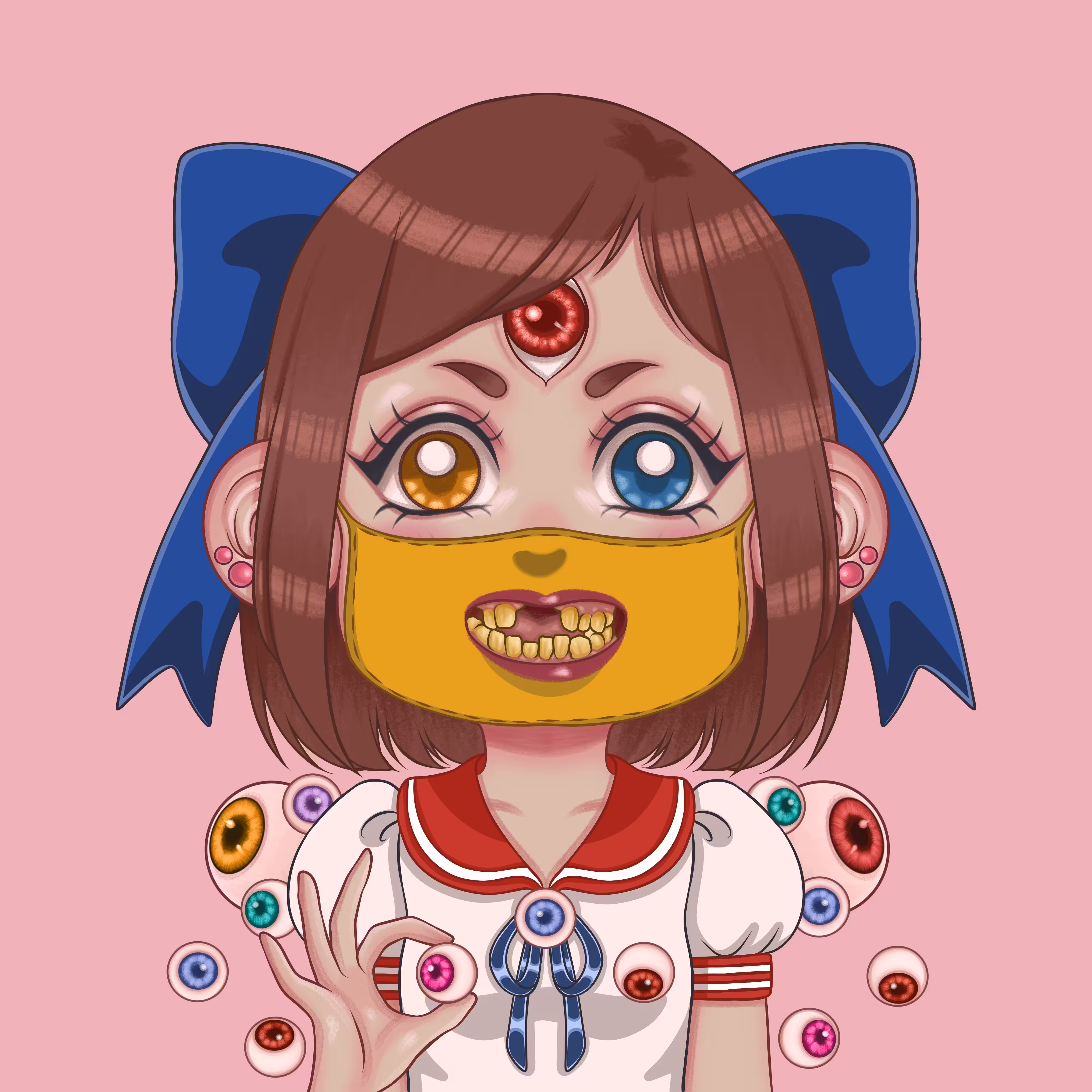 Masked Girl #1