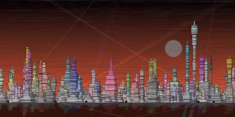 Fictional Cityscapes #83