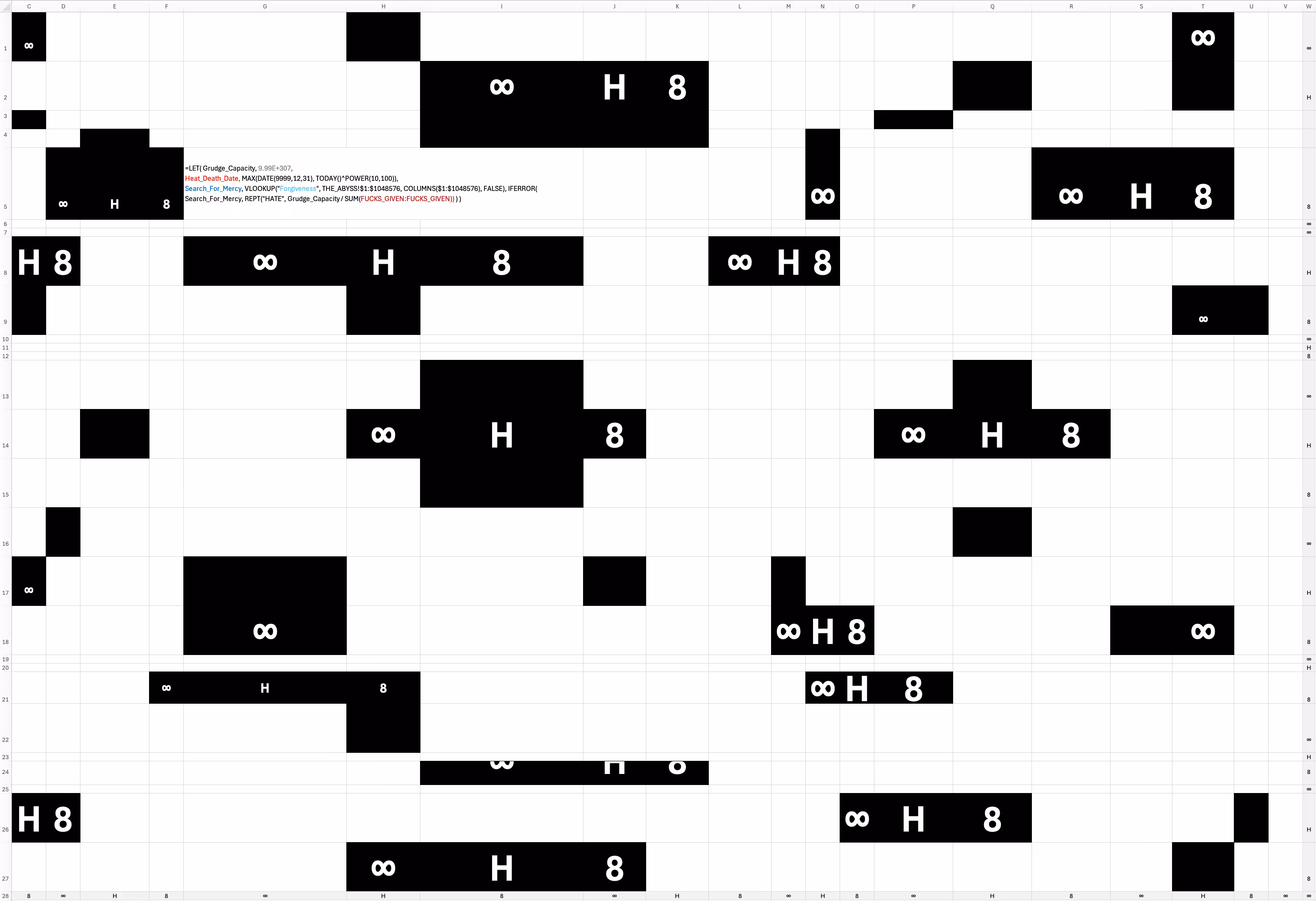Fauve Office Minimalism: ∞ H 8