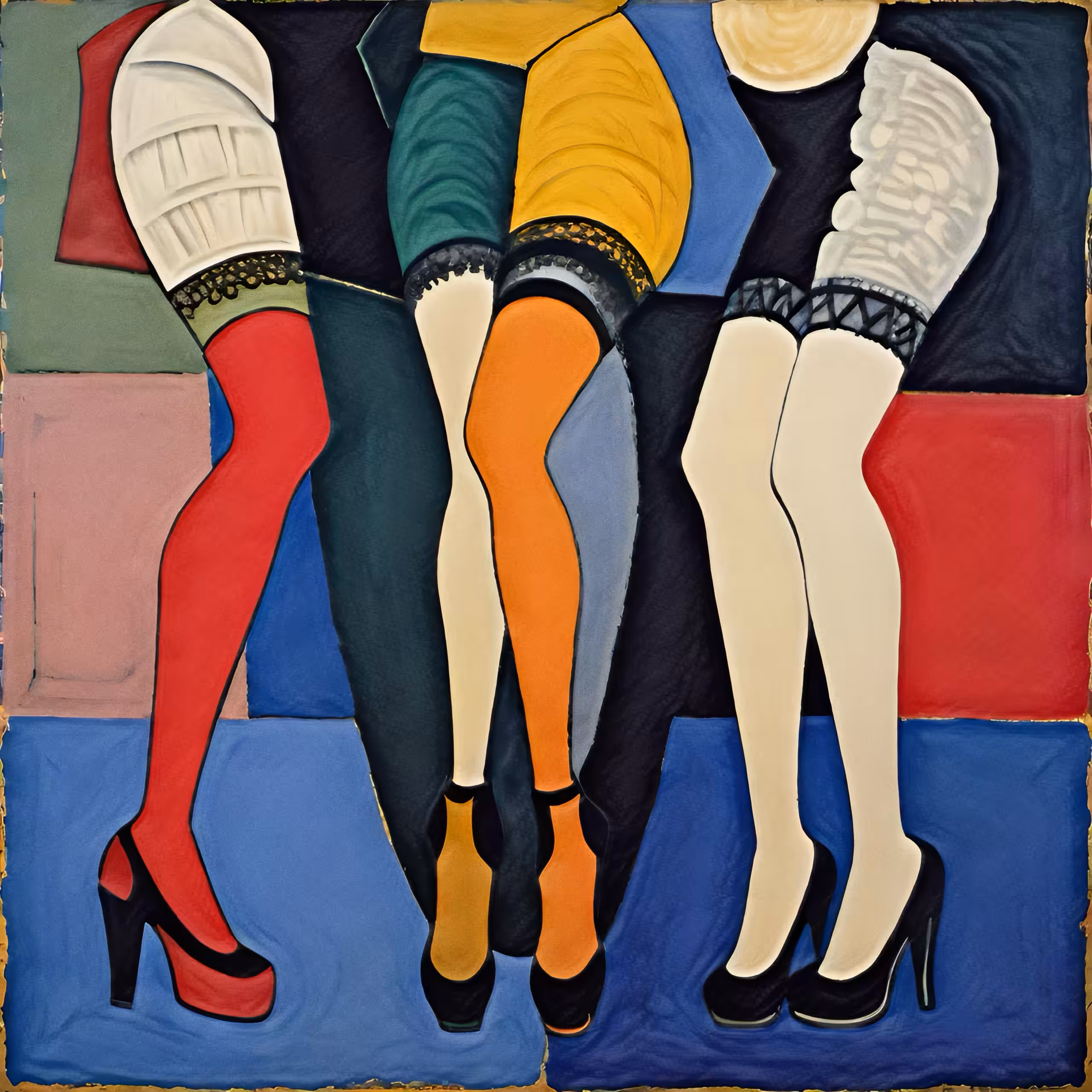 POP TO EXPRESSIONISM: LEGS #06