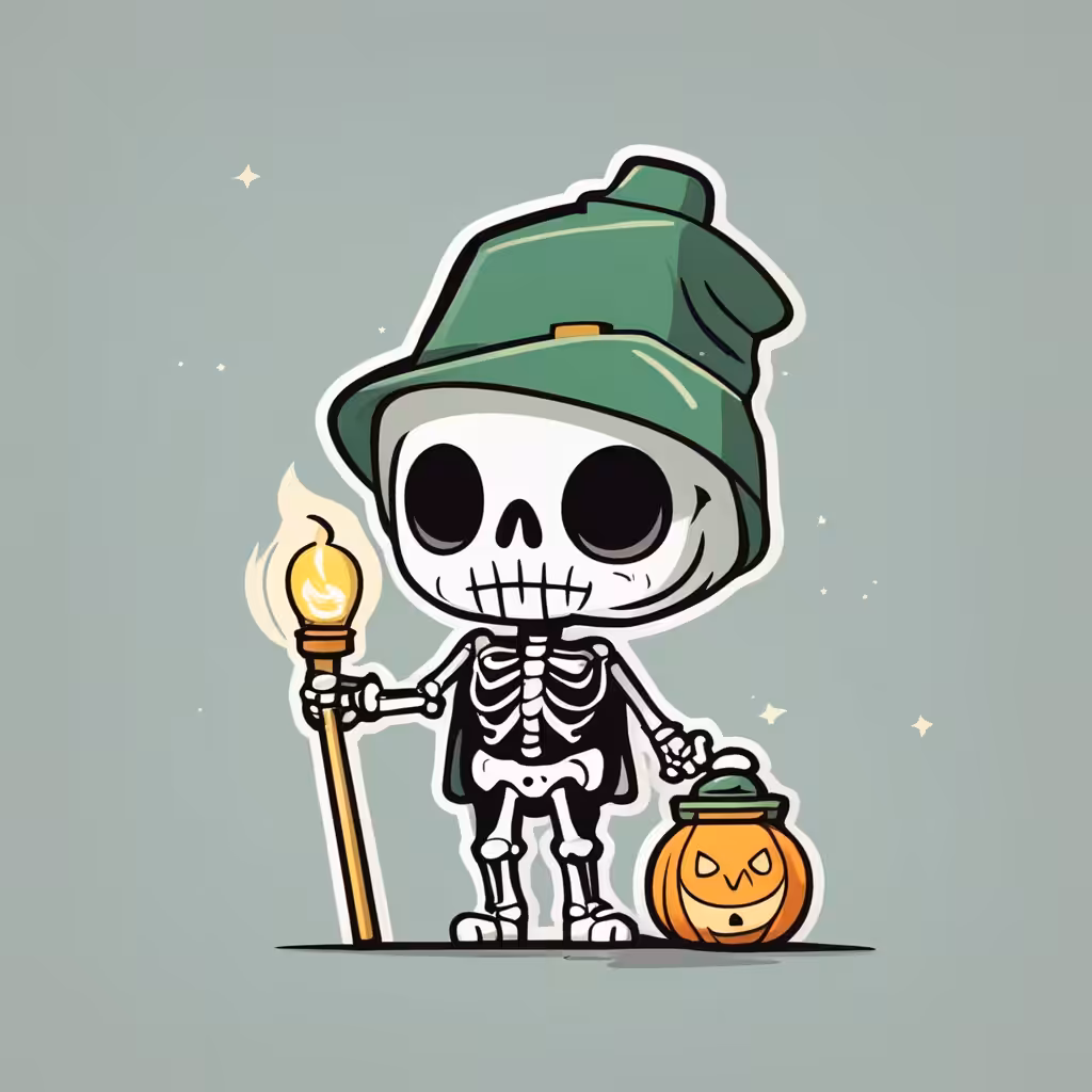Halloween Skeletons Club: Halloween Skeletons #1